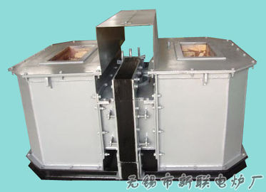 فلزی افقی ریخته گری کوره 500KG 120KW، ذوب کوره های برنجی