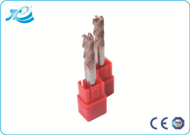 میکرو دانه کاربید پایان میل، چهار فلوت شعاع گوشه 7mm و پایان میل
